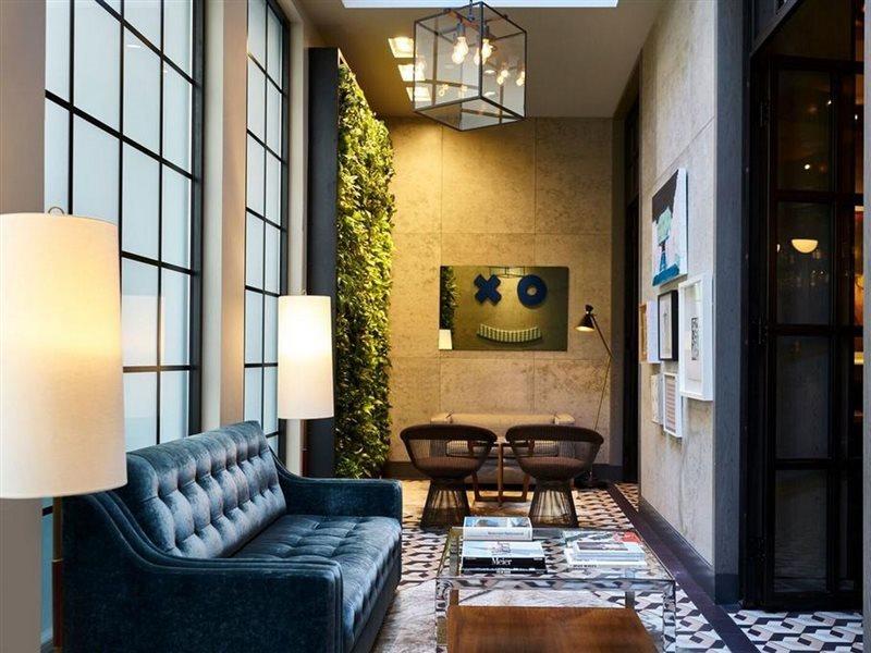 Sixty Soho Hotel Ню Йорк Екстериор снимка The Hotel's lobby