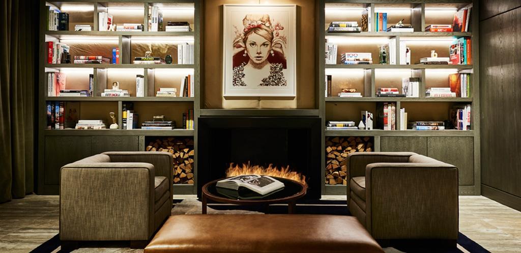 Sixty Soho Hotel Ню Йорк Екстериор снимка The Library at The Ivy