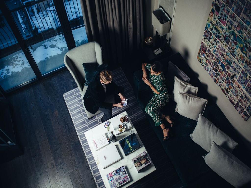 Sixty Soho Hotel Ню Йорк Екстериор снимка The interior of the office of the magazine