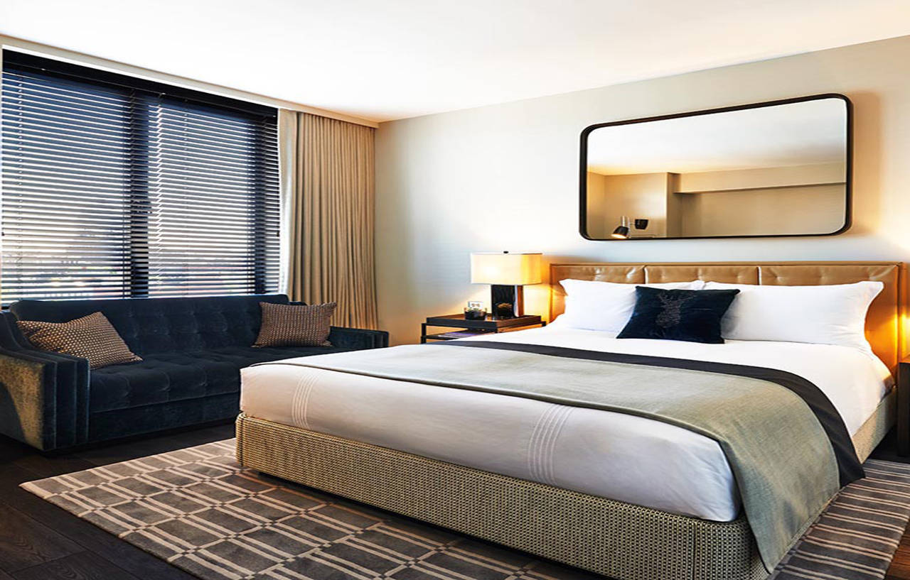 Sixty Soho Hotel Ню Йорк Екстериор снимка A bedroom at the hotel